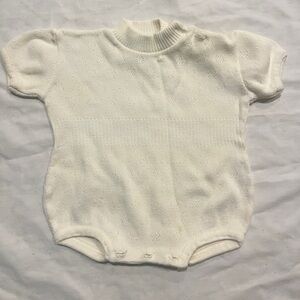 Vintage White Onesie